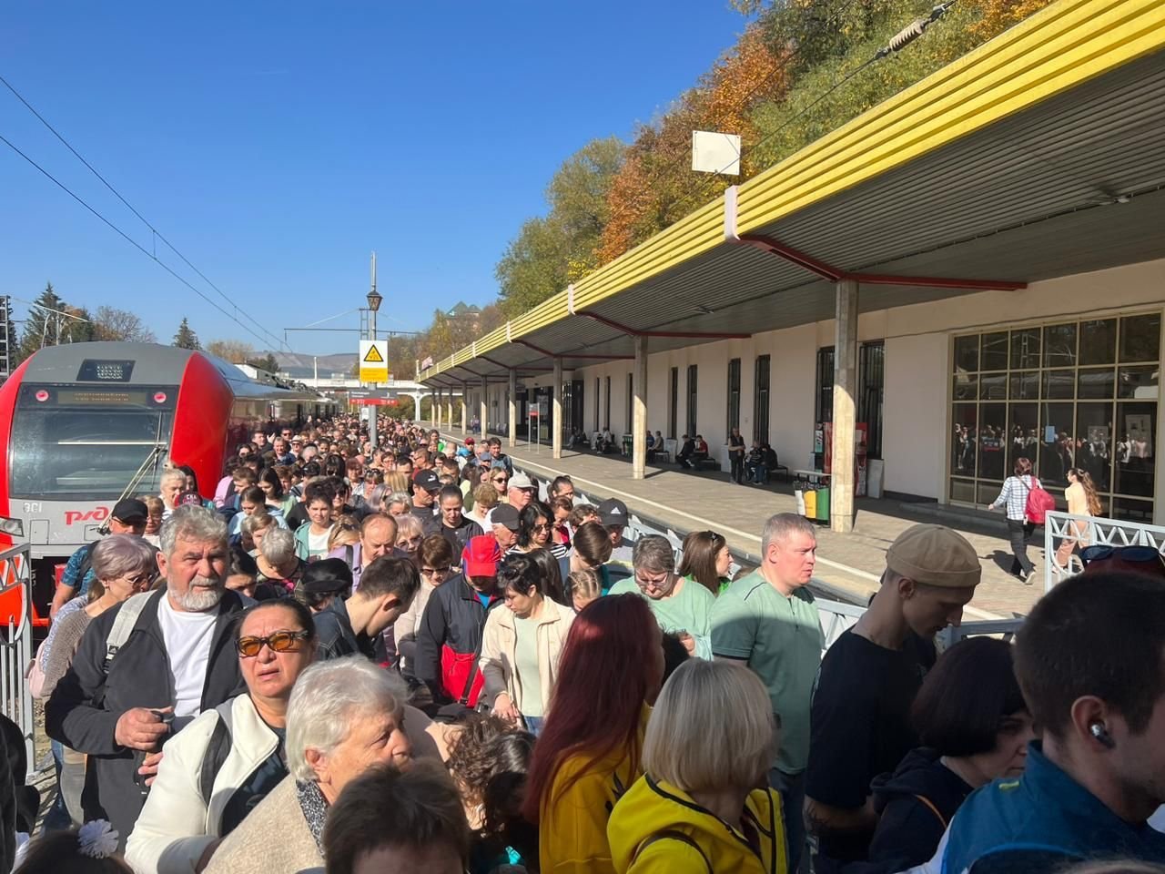 Рекордное число пассажиров за 9 месяцев приехало в Кисловодск железнодорожным транспортом..